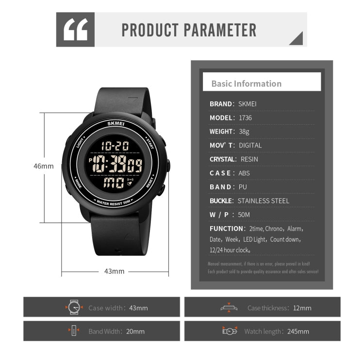 skmei-1736-triplicate-round-dial-timing-led-digital-display-luminous-electronic-watchblack-and-white