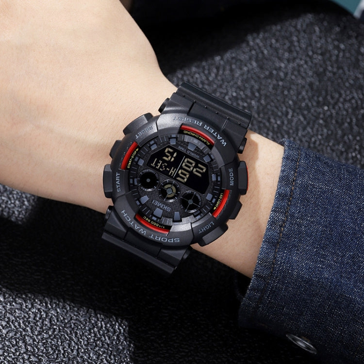skmei-1857-stainless-steel-buckle-pu-strap-waterproof-electronic-watchblack-gold