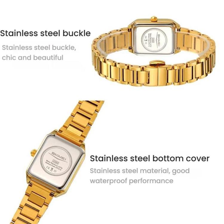 skmei-2493-small-women-electronic-watch-square-steel-strap-watch-style-gold-case-white